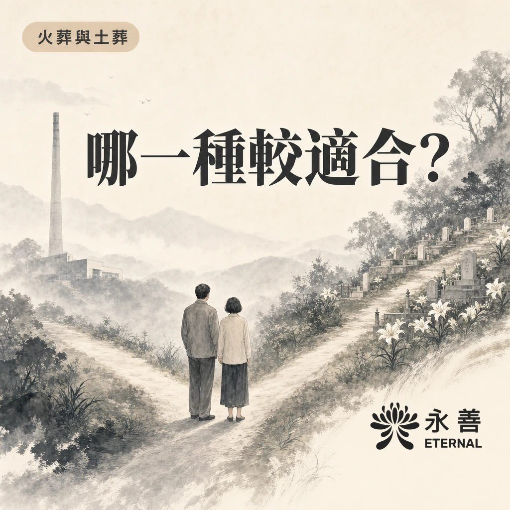 香港火葬與土葬哪一種較適合的比較示意